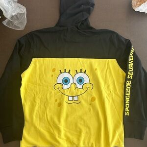 Timberland SpongeBob SquarePants Black and Yellow Hoodie XL